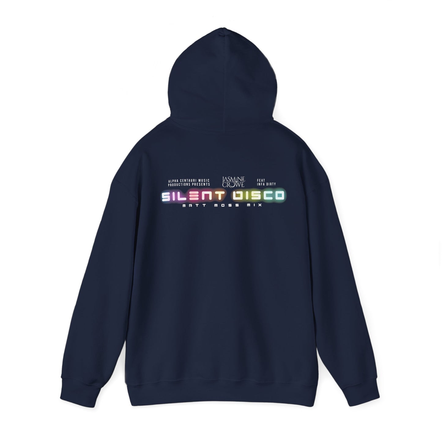 GLOW- BLACK Unisex Heavy Blend™ Hooded Sweatshirt