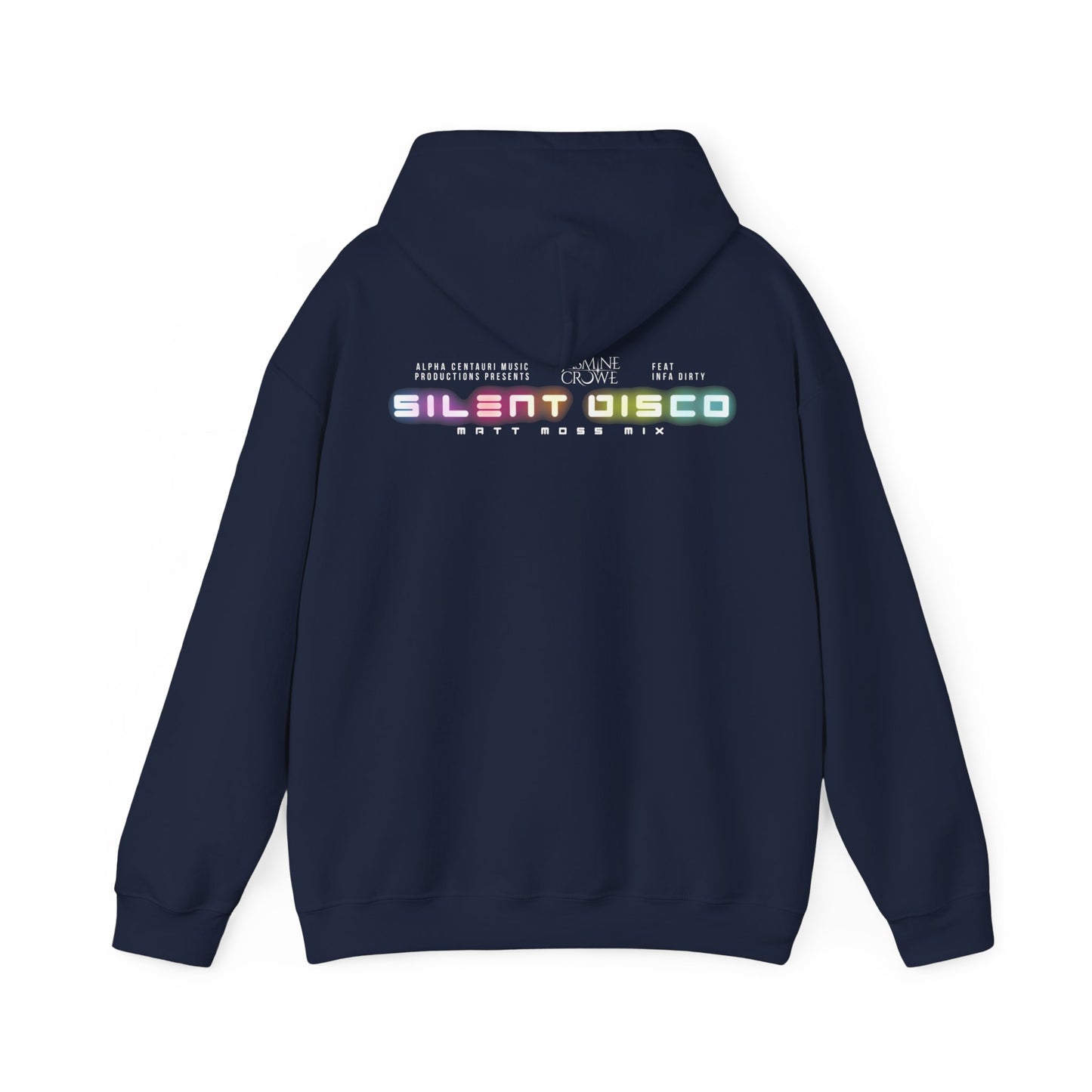 GLOW- BLACK Unisex Heavy Blend™ Hooded Sweatshirt