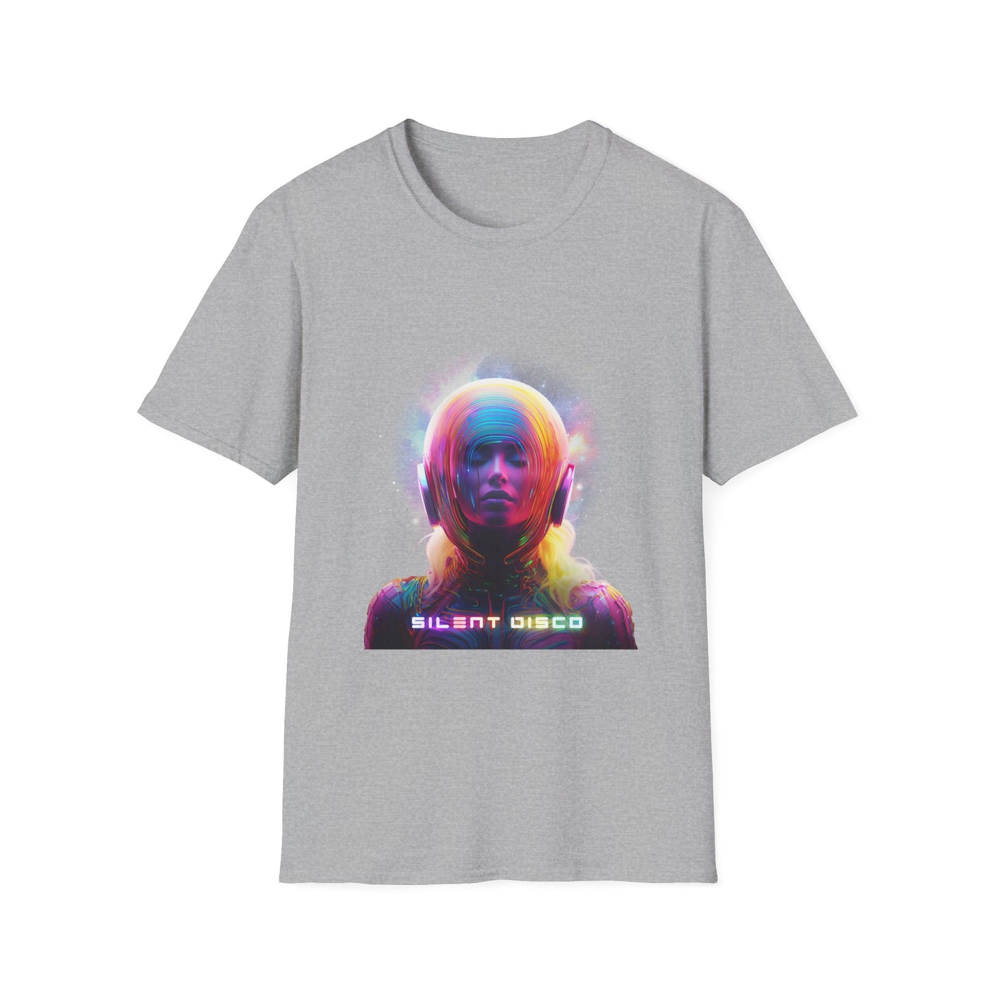 GLOW- WHITE Unisex Softstyle T-Shirt