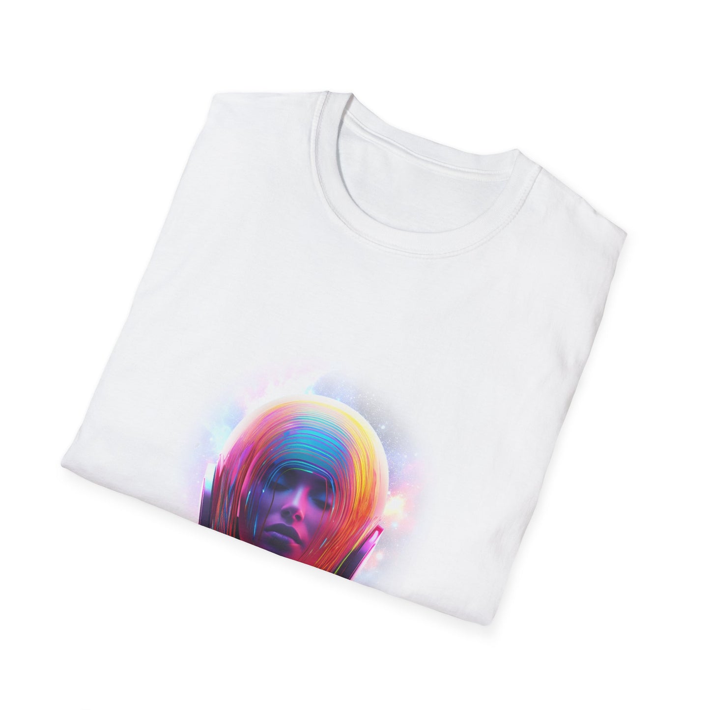 GLOW- WHITE Unisex Softstyle T-Shirt