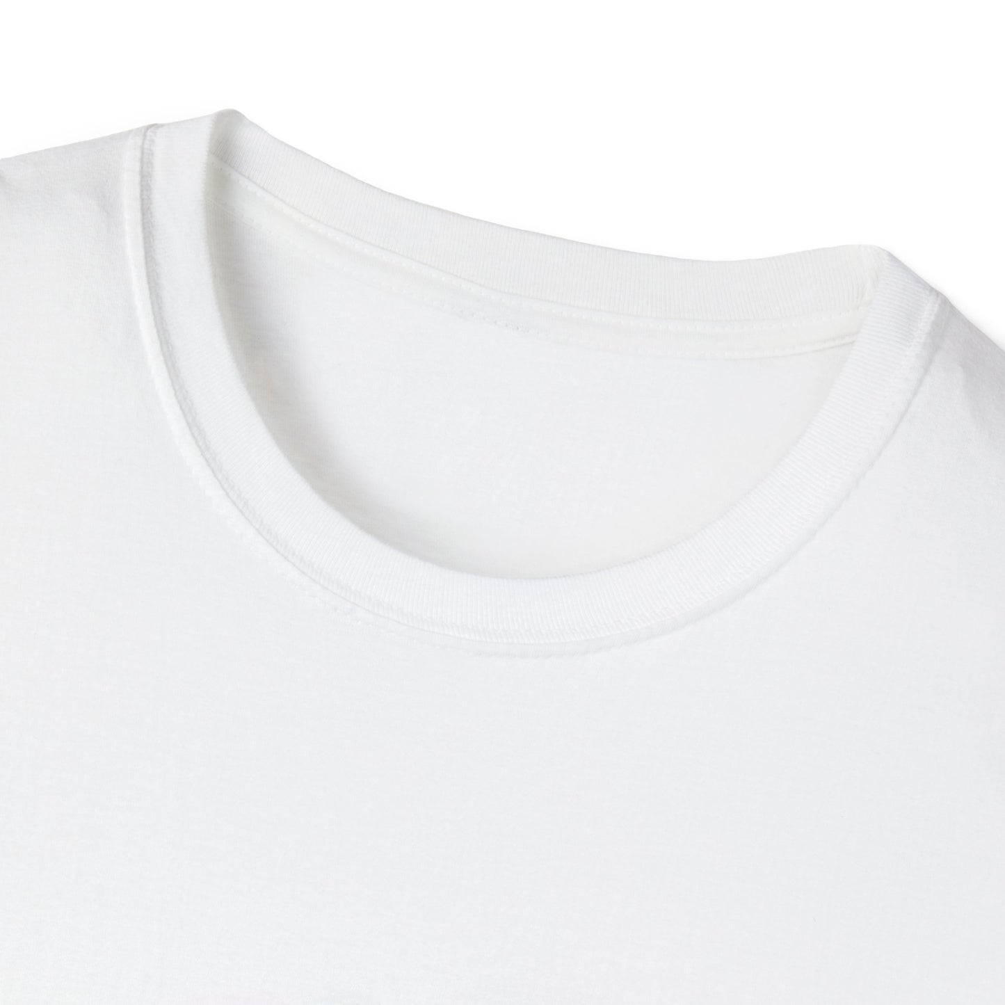 GLOW- WHITE Unisex Softstyle T-Shirt