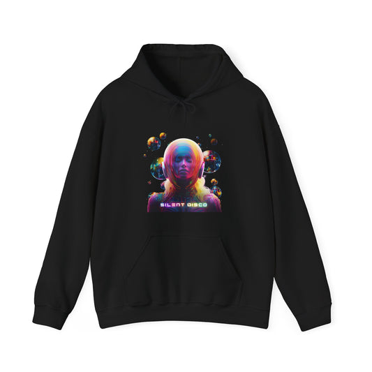 BUBBLES- BLACK Unisex Heavy Blend™ Hooded Sweatshirt