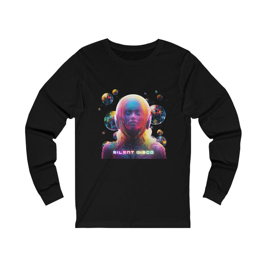 BUBBLES- BLACK Unisex Jersey Long Sleeve Tee