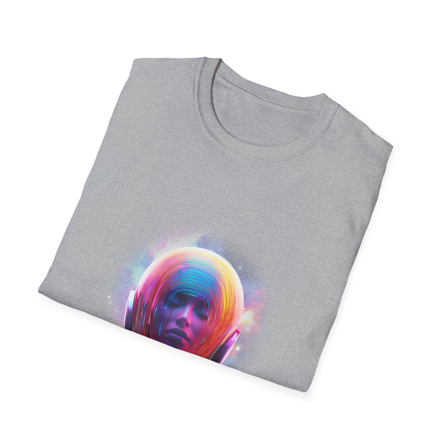 GLOW- WHITE Unisex Softstyle T-Shirt