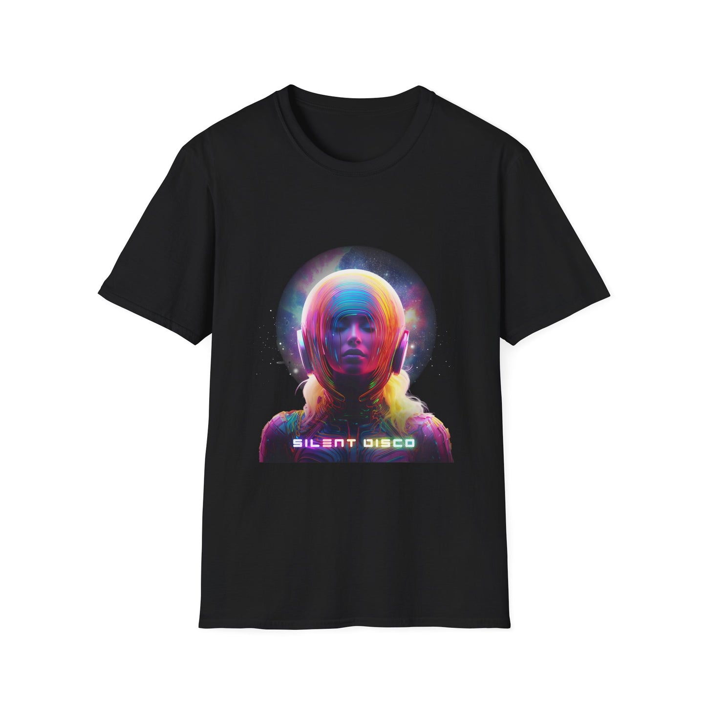 GLOW- BLACK Unisex Softstyle T-Shirt