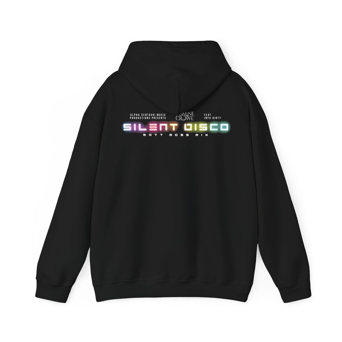 GLOW- BLACK Unisex Heavy Blend™ Hooded Sweatshirt