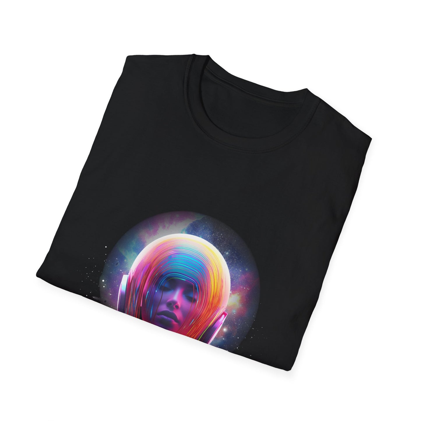 GLOW- BLACK Unisex Softstyle T-Shirt