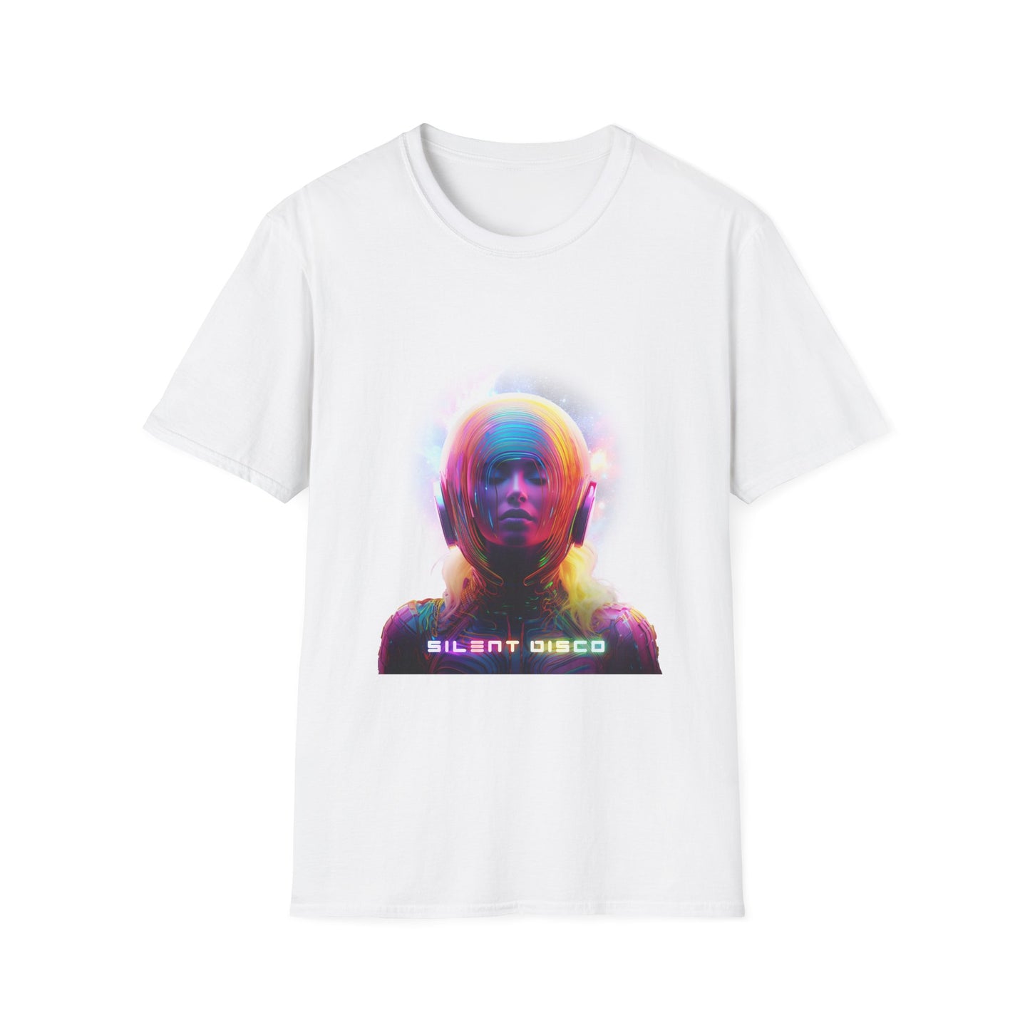 GLOW- WHITE Unisex Softstyle T-Shirt